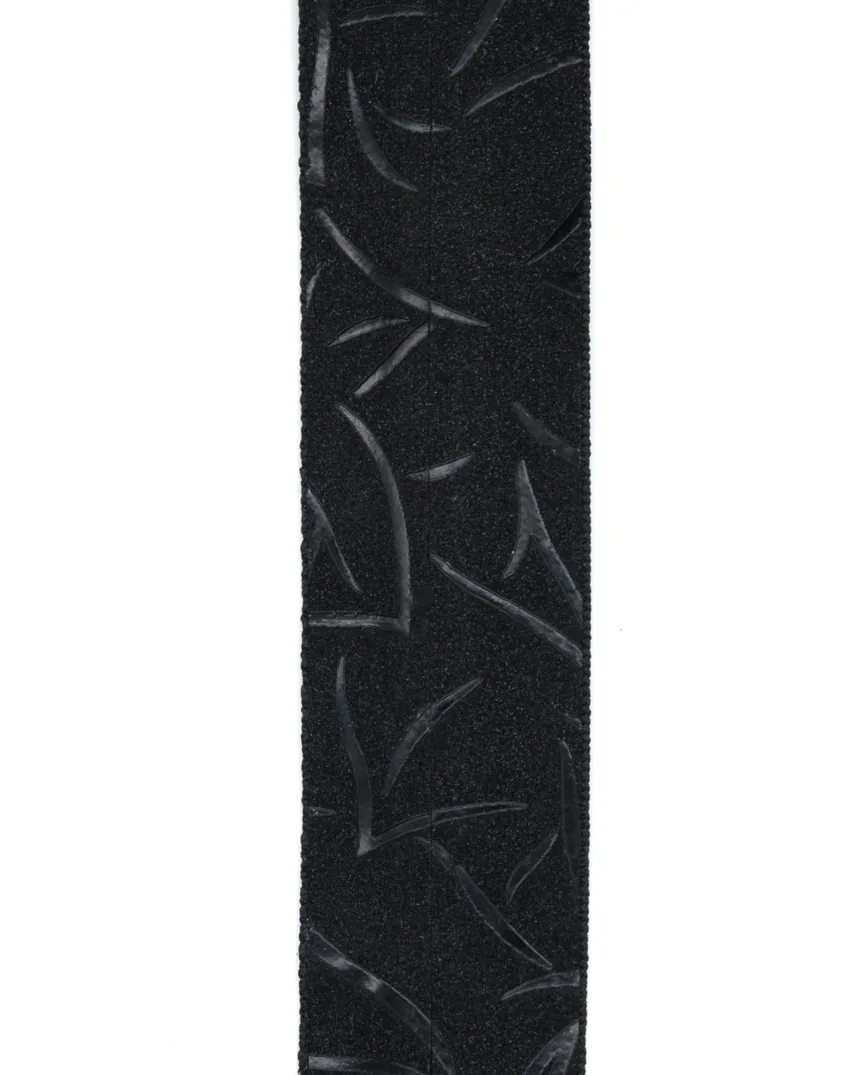 Embossed Black